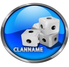 Clanlogo Würfel